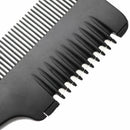 Professional Hair Razor Comb Black Shaving Cutting New.. Thinning Comb M6B9