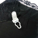 3Pcs Peep Invisible Bra Sexy Lace Set