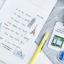 46 pcs/Set One Person Travel Planner Stickers Scrapbooking Journal Stickers BX
