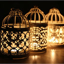 Bird Cage Hollow Candle Holder Candlestick Hanging Lantern Wedding Decor ME