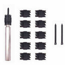 13 IN 1 Metal Weld Removal Drill Bits Set Double-sided Cut Rotary Spot Tool