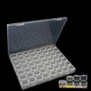 56 Grid Storage Tool Diy Removable Clear Plastic Organizer Nail Art Rhinest