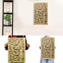 Retro Kraft Paper Poster Home Wall Decor Living Room Pla Bed Nostalgic Fine V4D5