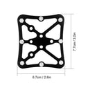 1 Pair Universal Clipless Pedal Pedals Mountain Bike Self-Locking Pedal Loc Q3V4