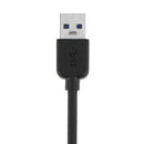 USB 3.0 HUB 4 Port 5Gbps Super Speed Plastic USB Hub Splitter for Laptop PC