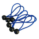 12Pack 4'' Ball Bungee Bungie Cord Heavy Duty Canopy Tarp Tie Downs Straps Blue
