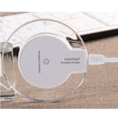 Wireless Fast Charger Phone Charging Holder for All Qi Enabled Device White