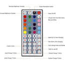 Rgb Led Strip Lights Tv Backlight Strip 2M/6.6Ft 5050 Flexible Led Strip Wi K9D4