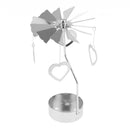 4xRotary Metal Candle Holder -Heart/Rose/Butterfly/Star