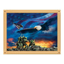 5D DIY Full Drill Diamond Painting Flying Eagle Cross Stitch Embroidery Kit