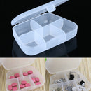 5 Grids Portable Sealed Pill Box Medicine Storage Holder Case Container