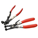 Calipers Elbow-Type Throat Tube Pliers Water Pipes Clamps Car Motorcycle Cl E7F2