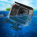 For GoPro Hero 8 Sports Camera Underwater Waterproof Protective Housing Shell