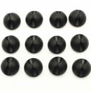12PCS MINI PLASTIC  CABLE CORD CLIPS ORGANISER SELF-ADHESIVE