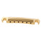 Roller Bridge Saddle Set 6 String Brass Slotted Nuts for Les Paul Guitar