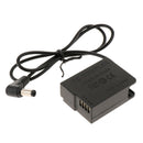 DC5.5x2.5mm DMW-DCC8 DC Coupler Dummy Battery Replacement for Panasonic DMC-GH2