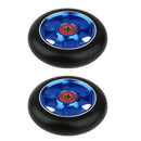 1 Pair Replacement 100mm Stunt Scooter Wheels with Bearing & Bushings