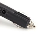 5Pcs/Set 12V Male Car Cigarette Lighter Socket Plug Connector + Fuse Red LED TO