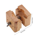 Professional Wooden Watch Case Block Vise Clamp Movement Watch Repair Tool