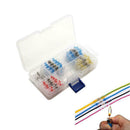 50pcs Solder Ring Heat Shrink Wire Connectors Tube Waterproof Wire Terminal NEW
