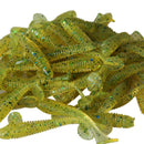 50pcs 50mm Soft Lures Artificial Loach Fishing Bait Swimbait Worm Tackle