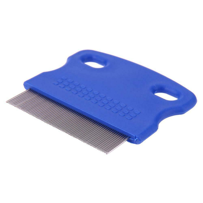 3pcs Pet Hair Flea Removal Comb Stainless Steel Teeth Hair Brush Grooming