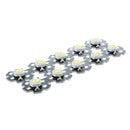 10pcs 1W High Power Star LED Light Lamp Bulb (White) D4V9