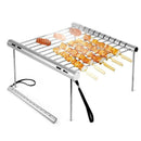 1Set Portable Camping Grill - a Lightweight Multi-Function Universal Barbec