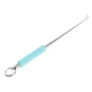 Stainless Steel Fishing Hook Remover With Anti Lost Ring Extractor Removal Tools