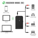 Bluetooth 5.0 Transmitter Receiver 2 In 1 USB Adapter PC Headphones Audio