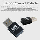 2X(Zapo W58 Mini 5Ghz Wifi Usb 600Mbps Lan Adapter Dual Band Wireless 802.1