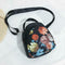 Print Shoulder Messenger Handbags Nylon Women Small Crossbody Bags (Rose)