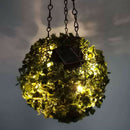 Solar Lantern Outdoor Hanging Outdoor Garden Patio Decor LED Topiary Ball Lamp