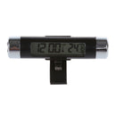 Mini Car LCD Digital Thermometer Calendar Clock clip on Design L6V2