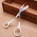 makeup eyebrow trimmer combs eyelash hair remover scissors grooming tool beaut3c