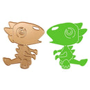 Dinosaur Cutting Dies Stencil Scrapbook Embossing DIY Craft Album Card Gift
