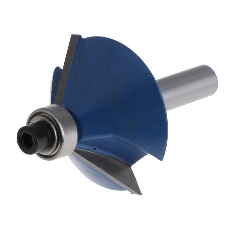 2Pcs 45 Deg Chamfer Edge Forming Router Bit - 1/4inch Shank- Carpentry DIY Tool