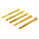 5X 10mm Tungsten Carbide Drill Bits For Cross Spear Head Porcelain Ceramic