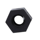 M3x10mm Female Thread Nylon Hex Standoff Spacer Pillar Black 100pcs M2B7
