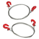 4PCS RC Rock Crawler 1:10 Tow Rope for Axial SCX10 RC4WD D90 D110 Car Part