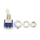 15 Pcs AC 125V 6A SPDT ON-ON 3 Pin Latching Micro Toggle Switch B Bj