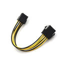 20cm 8 Pin ATX PSU Power Extension Cable Extension Power Cable Power Supply  Z
