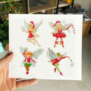 Children DIY Diamond Painting Special Shape Drill Fairy Stickers Xmas Decor