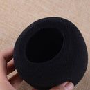 Windscreen Microphone Sponge Foam Cover Fit for Audio Technica AT2020 Black