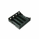 DIY Black Case Rechargeable Storage Box Holder Batteries For 4 x 18650 3.7V