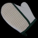 1 Pcs Flax Shower Glove Body Massage Back Scrub Exfoliating Scrubber Bath  OZ