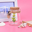 Glass Cover Dried Flower Vase Terrarium Bottle Micro Landscape Container Dec BX