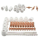 85Pcs PT-31 LG-40 Air Plasma Cutter Extend Consumables Fit LGK-40, CT312