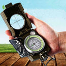 1* Professional Military Pocket Metal Sighting Compass Clinometer Camping H R4V8