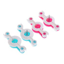 2Pcs Mini Pom Pom Maker Fluff Ball Weaver Knitting Loom Sewing Tools 20 30mm